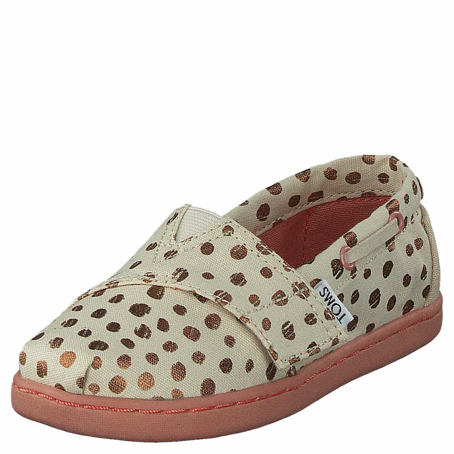Toms Bimini Tiny Rose Gold Dots Guld, Brun och Beige Hot
