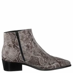 Bianco Bismil Western Leather Boot 610 - Snake Grå
