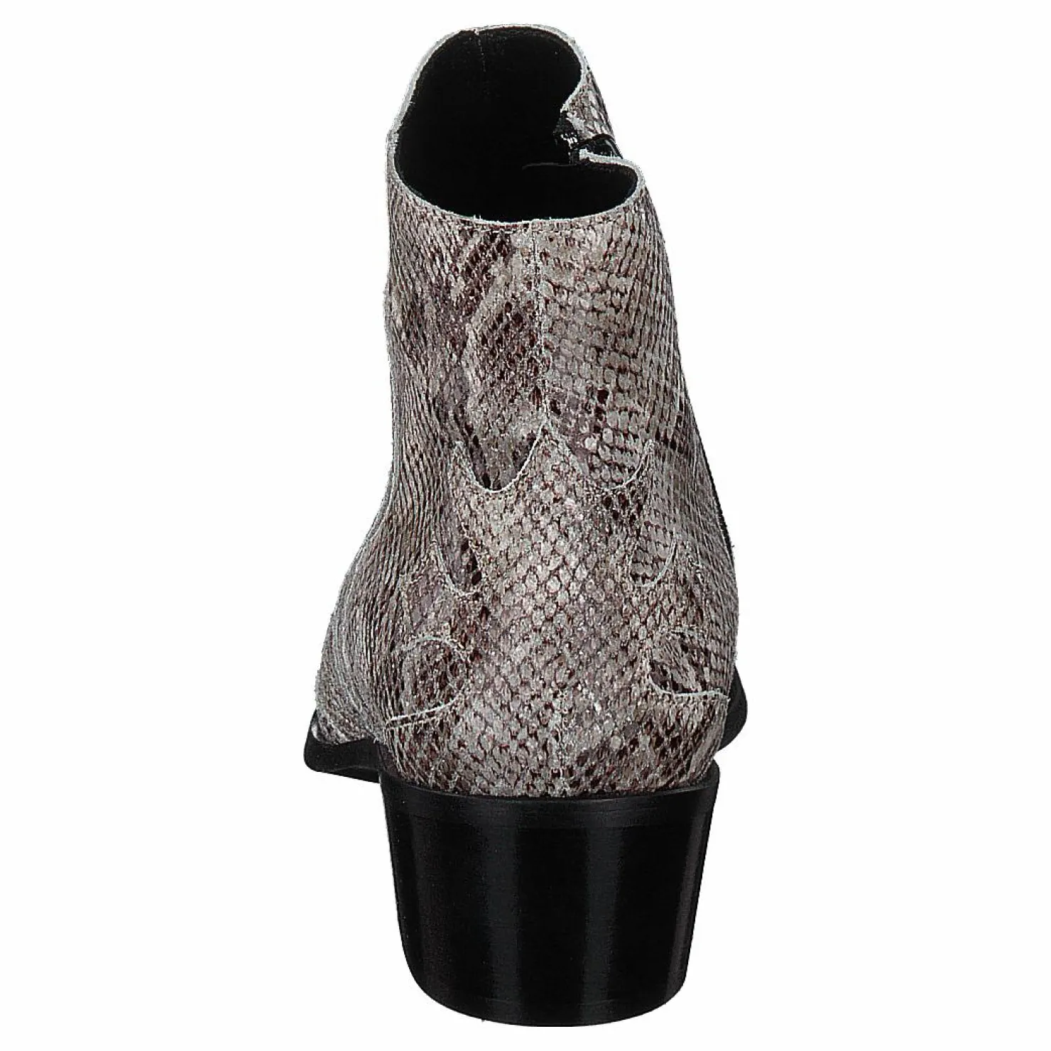 Bianco Bismil Western Leather Boot 610 - Snake Grå