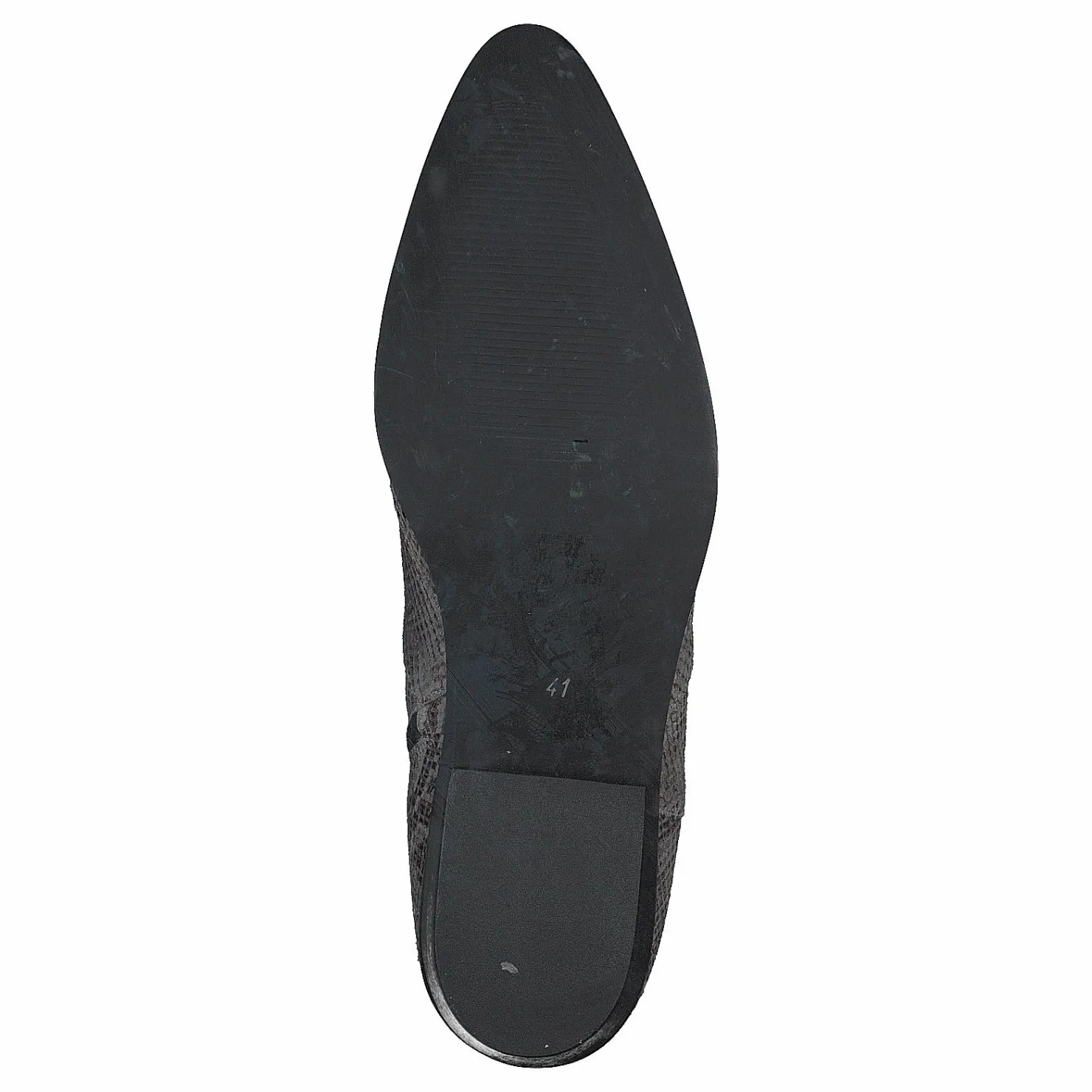 Bianco Bismil Western Leather Boot 610 - Snake Grå