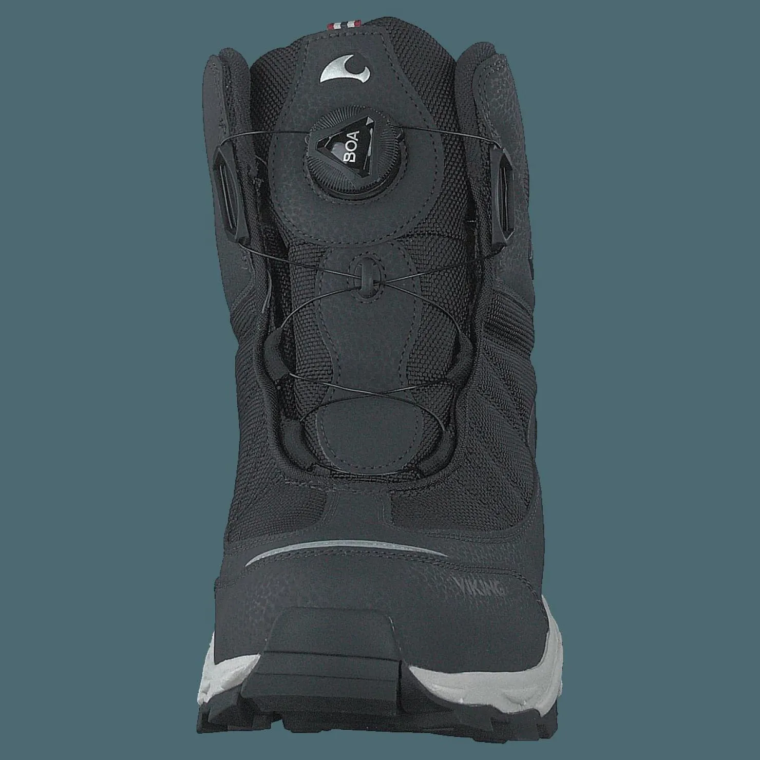 Viking Bjork High Gtx Boa Warm Black Svart Best