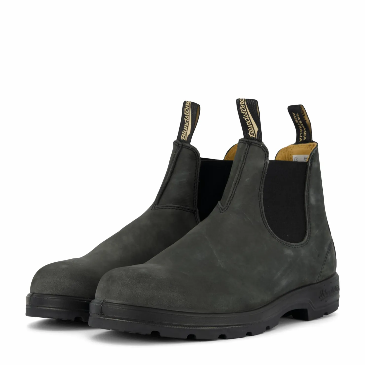 Blundstone BL 587 Classics Chelsea Boot Rustic Black Svart Best