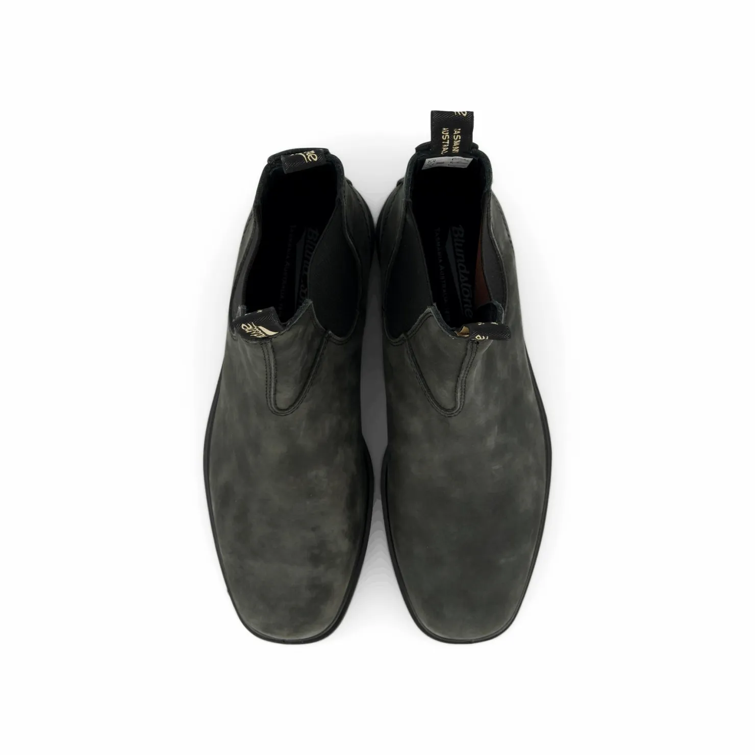 Blundstone BL 1308 Dress Chiseled Toe Boot Rustic Black Svart New