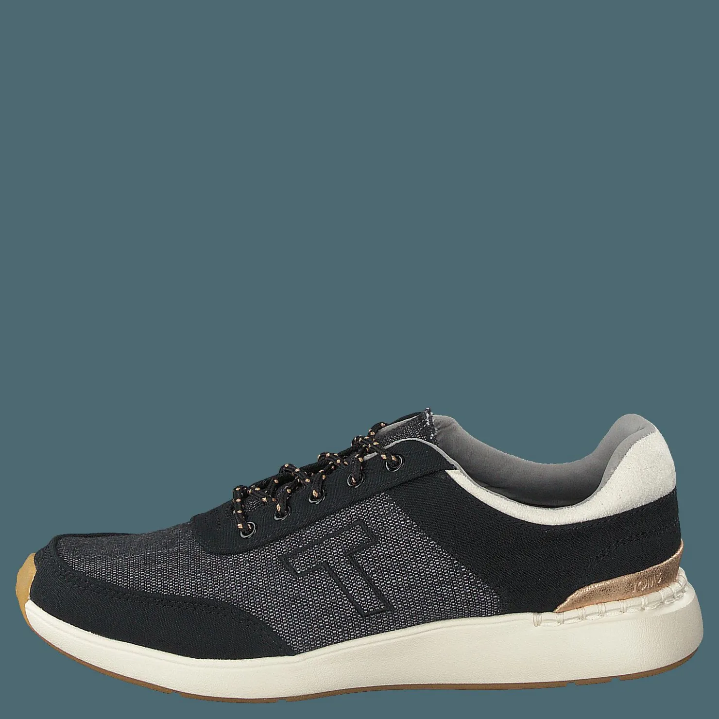 Toms Black Canvas Black Svart Hot