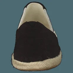 Toms Black Canvas Ivy League Black Beige Best
