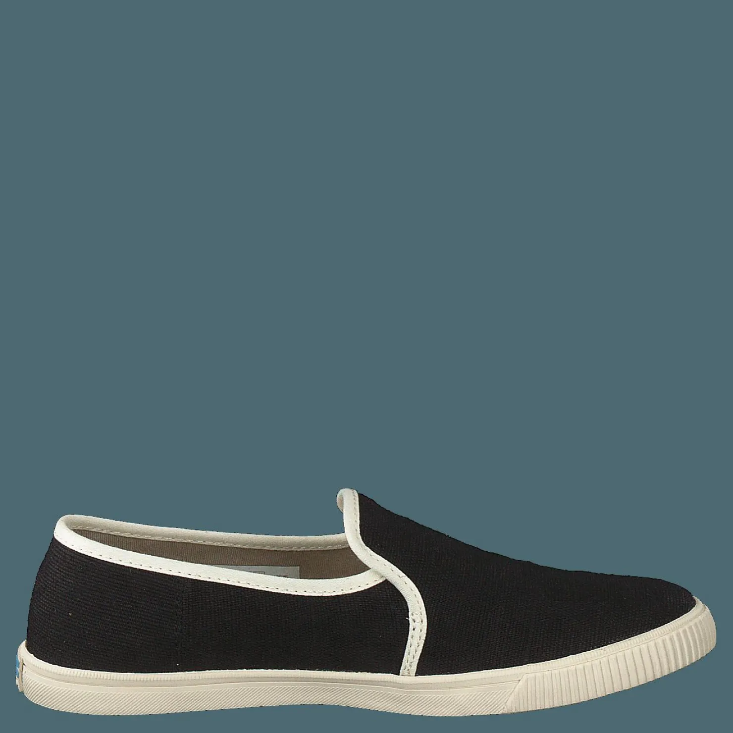 Toms Black Heritage Canvas Black Beige och Svart Sale