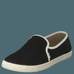 Toms Black Heritage Canvas Black Beige och Svart Sale