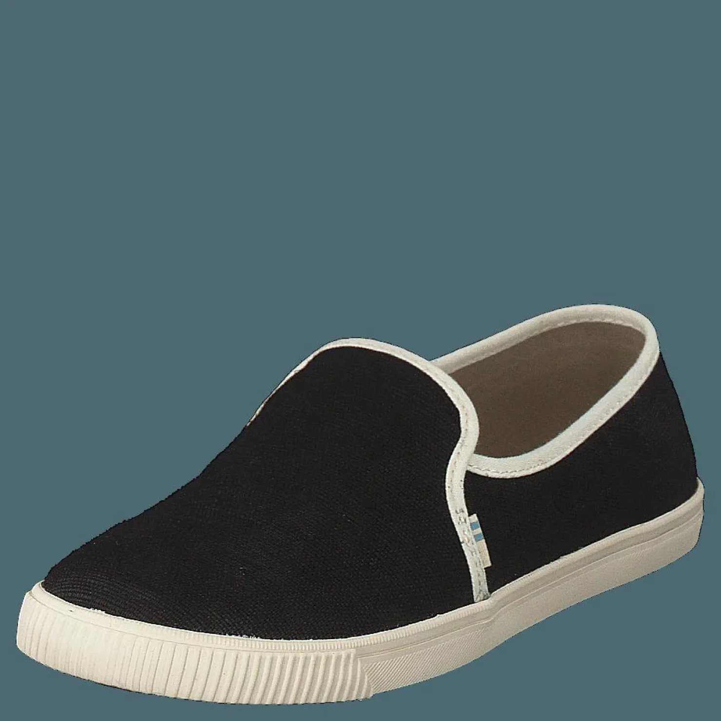 Toms Black Heritage Canvas Black Beige och Svart Sale