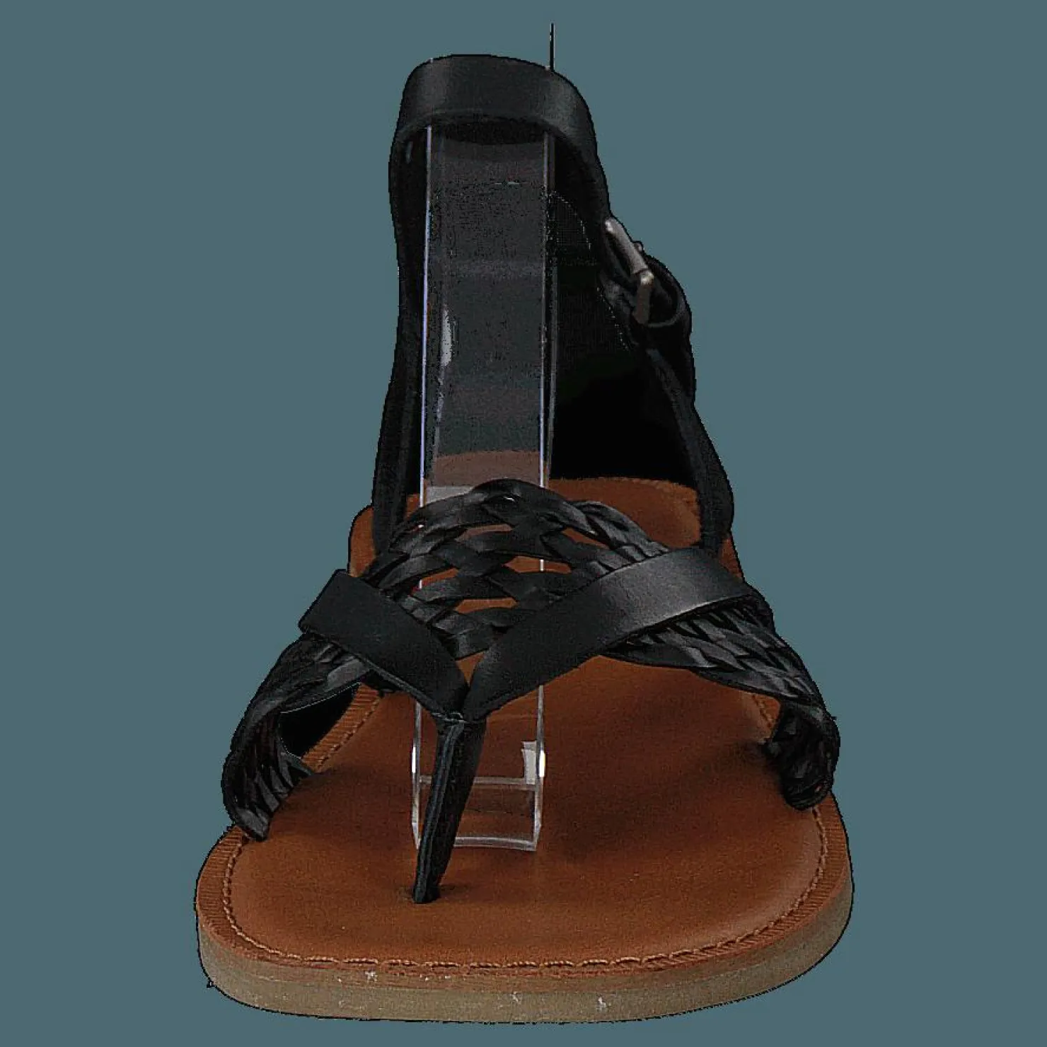 Toms Black Leather Black Svart
