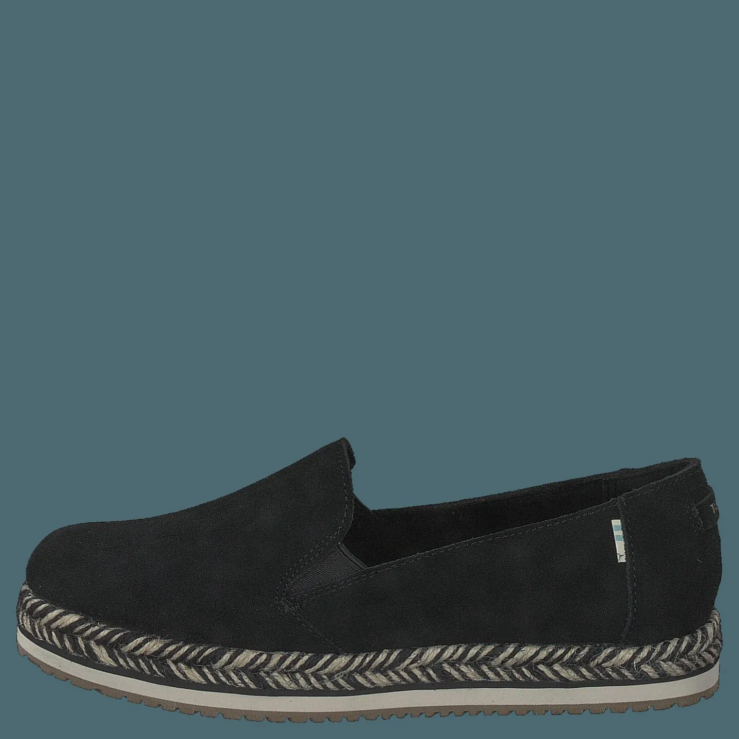 Toms Black Suede Wm Palma Esp Ss 20 Black Svart