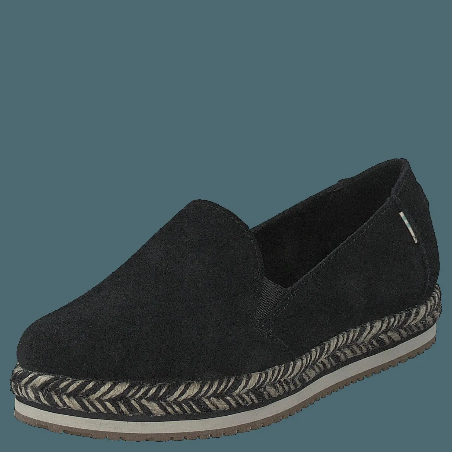 Toms Black Suede Wm Palma Esp Ss 20 Black Svart
