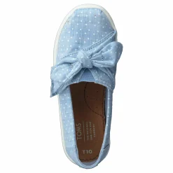 Toms Bliss Speckled Chambray Dots Light Blue Blå New