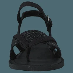 Toms Blk Cvs/foil Woven Wm Lexie Sa Black Svart Clearance