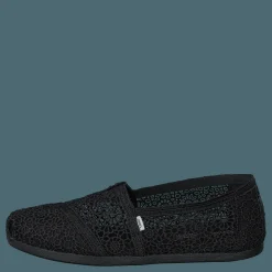 Toms Blk Moroccan Crochet Wm Alpr E 001 Black Svart Sale