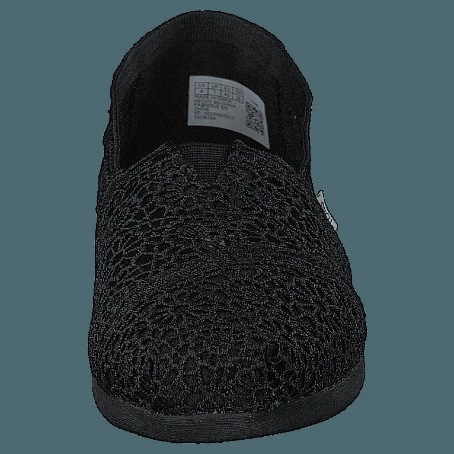 Toms Blk Moroccan Crochet Wm Alpr E 001 Black Svart Sale