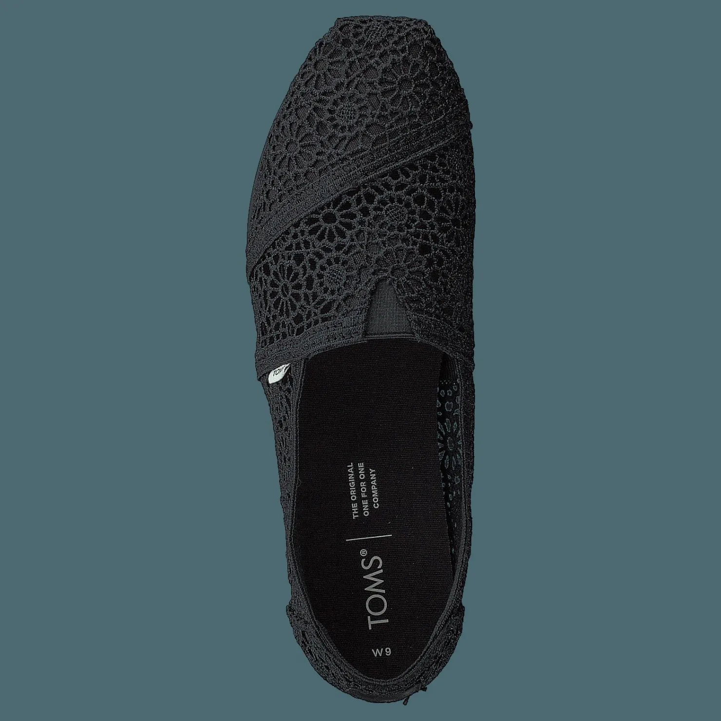 Toms Blk Moroccan Crochet Wm Alpr E 001 Black Svart Sale