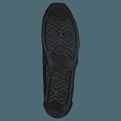 Toms Blk Moroccan Crochet Wm Alpr E 001 Black Svart Sale