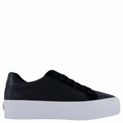 Calvin Klein Bold Vulc Flatf Low Mix Ml Mtr Black/white Svart Discount
