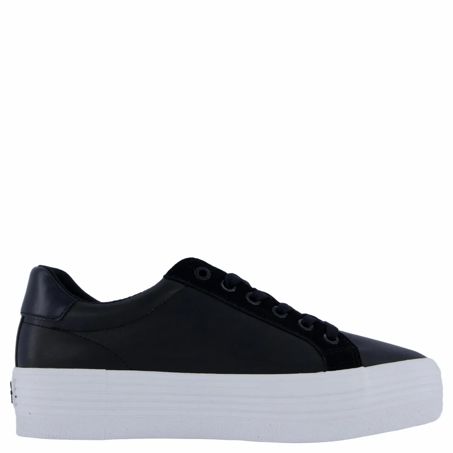 Calvin Klein Bold Vulc Flatf Low Mix Ml Mtr Black/white Svart Discount
