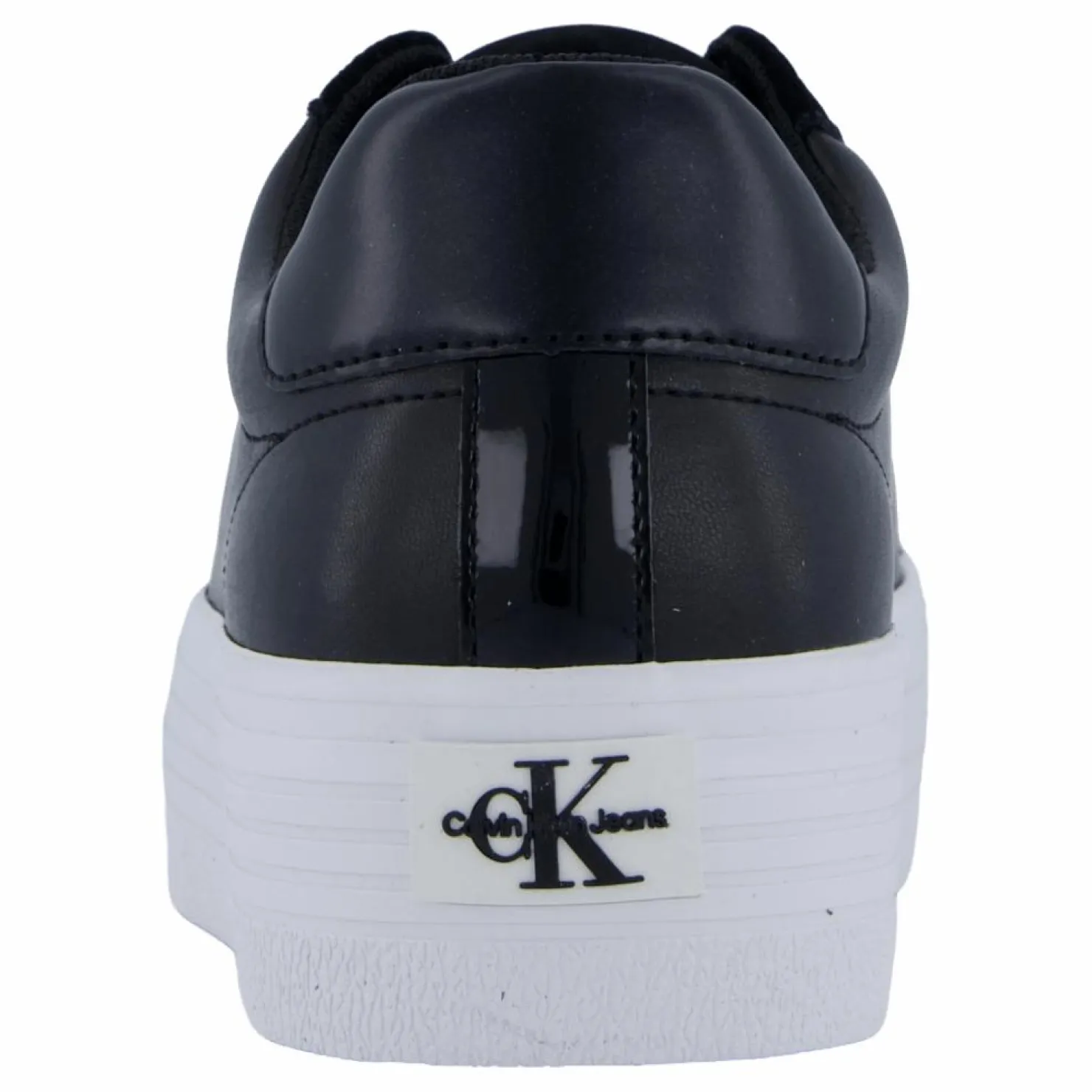 Calvin Klein Bold Vulc Flatf Low Mix Ml Mtr Black/white Svart Discount