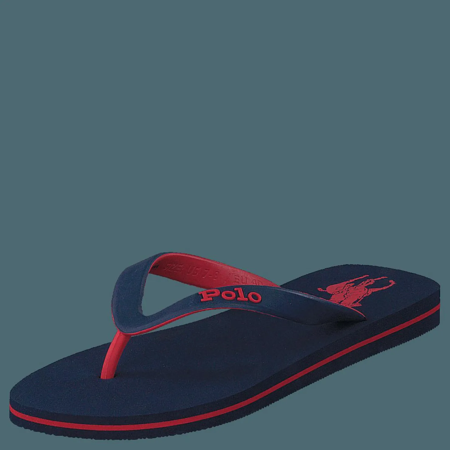 Polo Ralph Lauren Bolt Pony Flip-Flop Newport Navy / RL2000 Red PP Blå Outlet