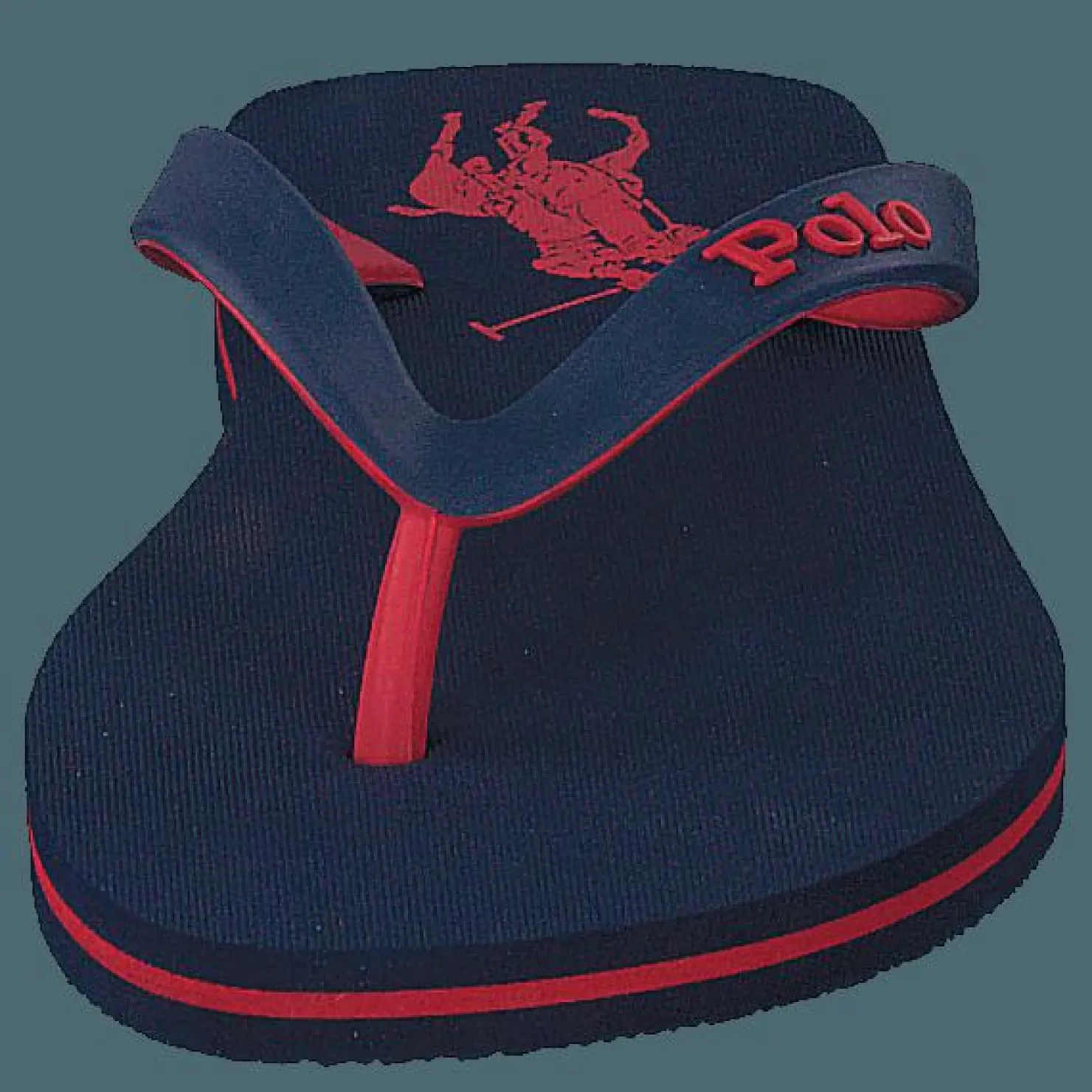 Polo Ralph Lauren Bolt Pony Flip-Flop Newport Navy / RL2000 Red PP Blå Outlet