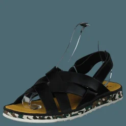 Fly London Bone040fly Bridle Black Svart Discount