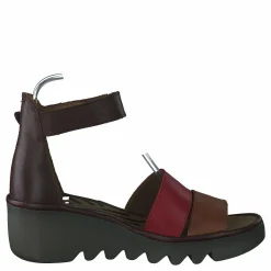 Fly London Bono290fly Tan/cherry Red/brown Brun och Svart Discount