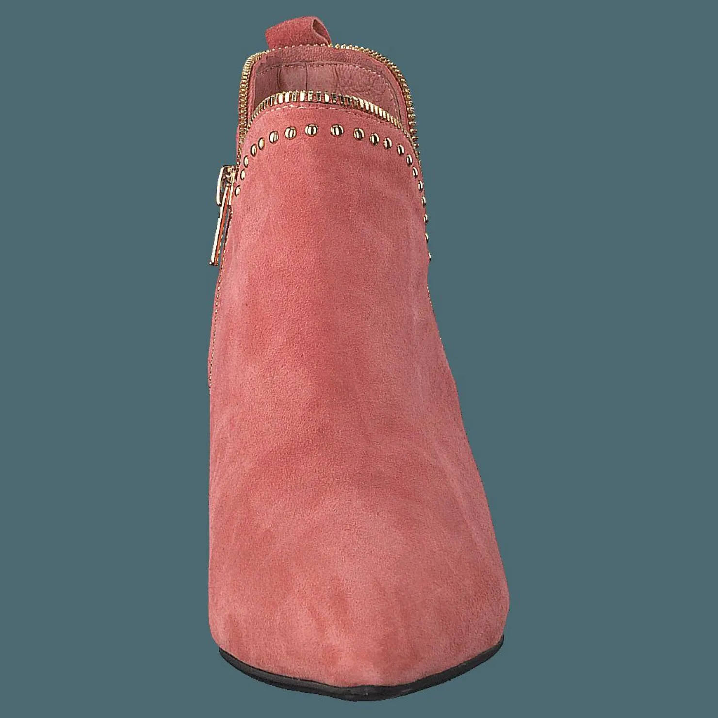 Sofie Schnoor Boot Raw Zip Suede Cher - Cherry Rosa New