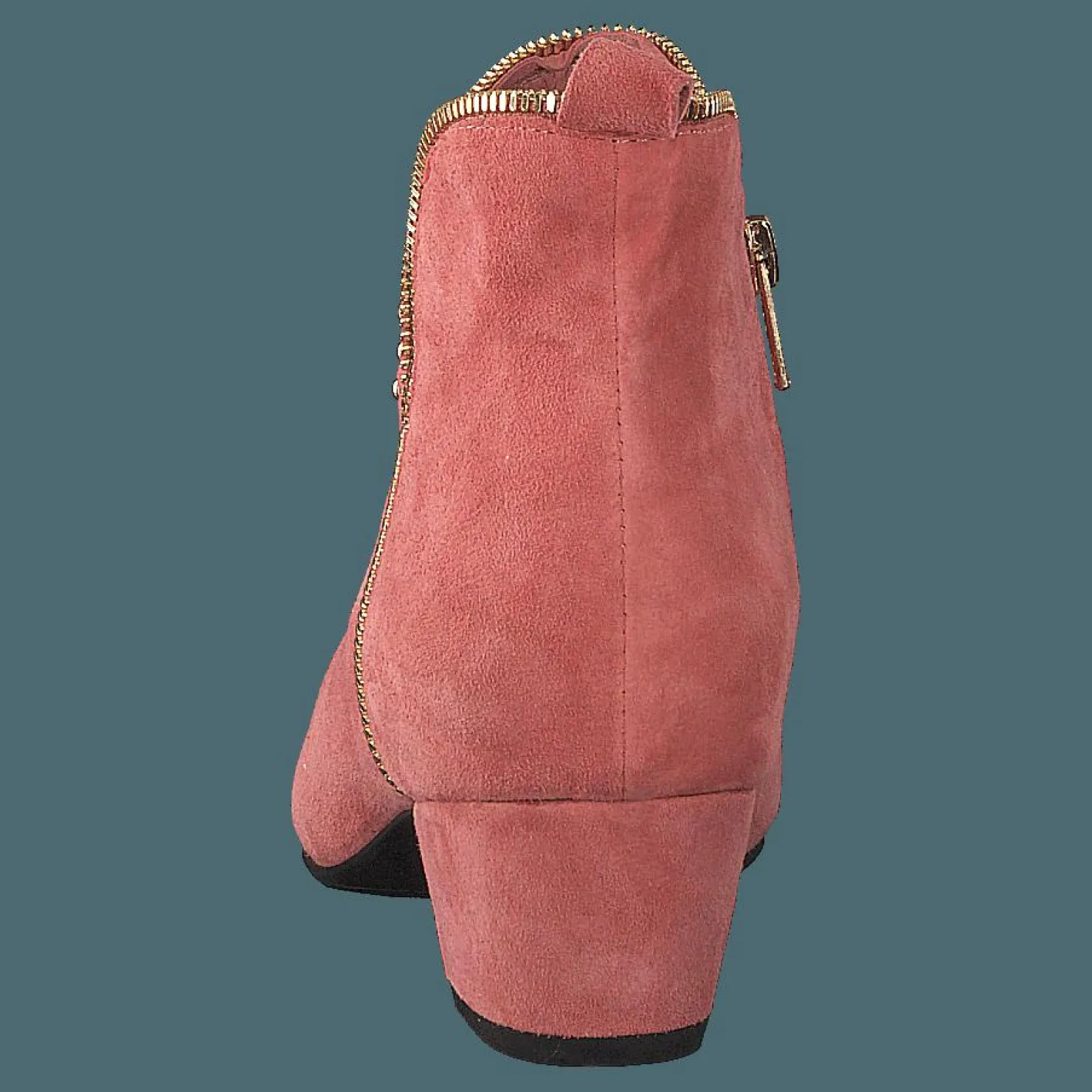 Sofie Schnoor Boot Raw Zip Suede Cher - Cherry Rosa New