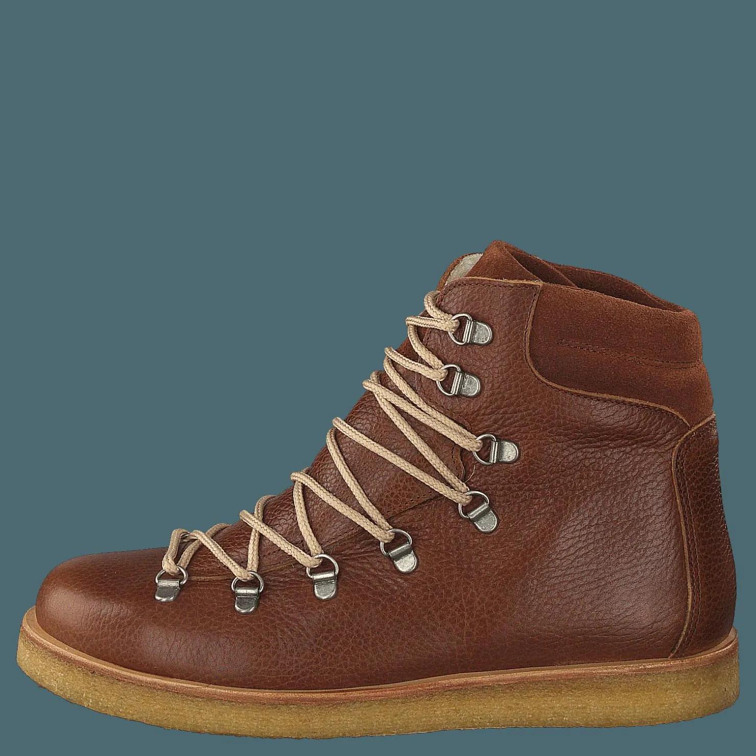 Angulus Boot With Laces And D-rings Medium Brown Brun Hot