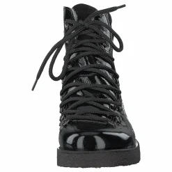 Angulus Boot With Laces And D-rings Black / Black Svart Hot