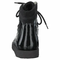 Angulus Boot With Laces And D-rings Black / Black Svart Hot