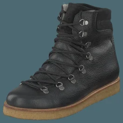 Angulus Boot With Laces And D-rings Black Svart Outlet