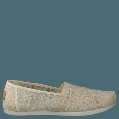 Toms Botanical Lace Natural Beige New