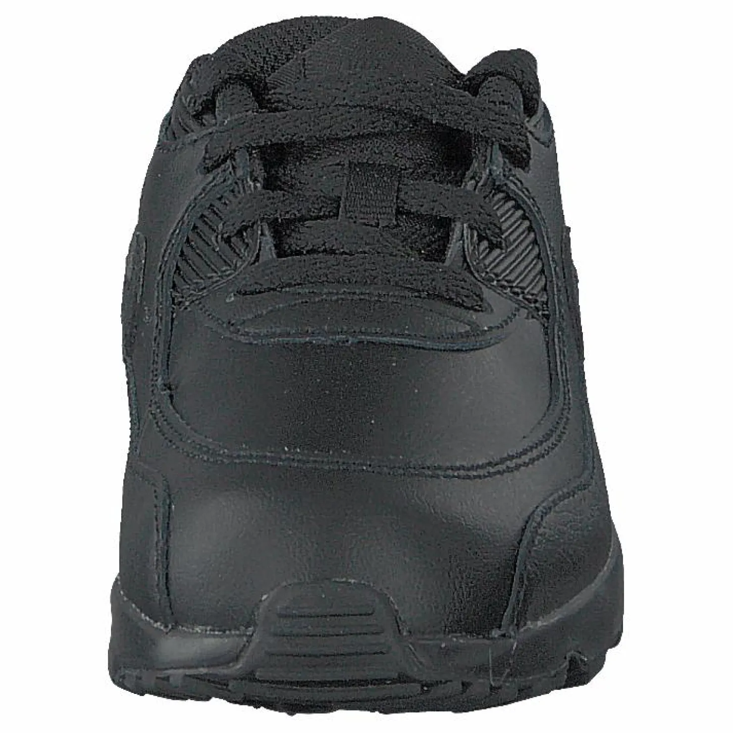 Nike Boys' Air Max 90 Leather TD Kids Black/black Svart Hot
