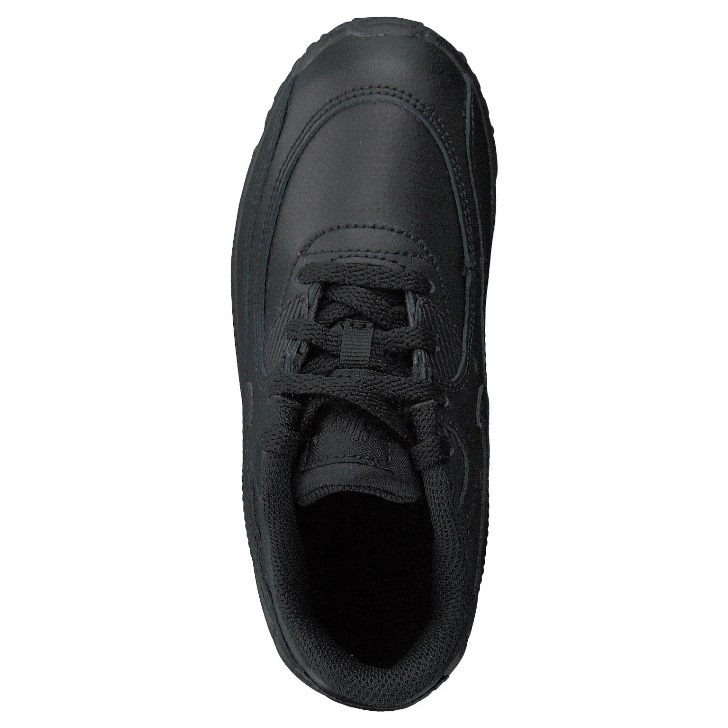 Nike Boys' Air Max 90 Leather TD Kids Black/black Svart Hot