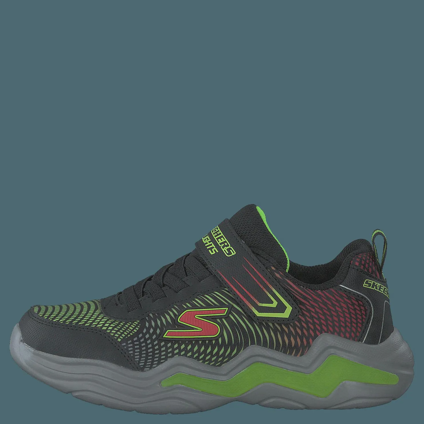 Skechers Boys Erupters Iv Bklm Black Lime Svart Online