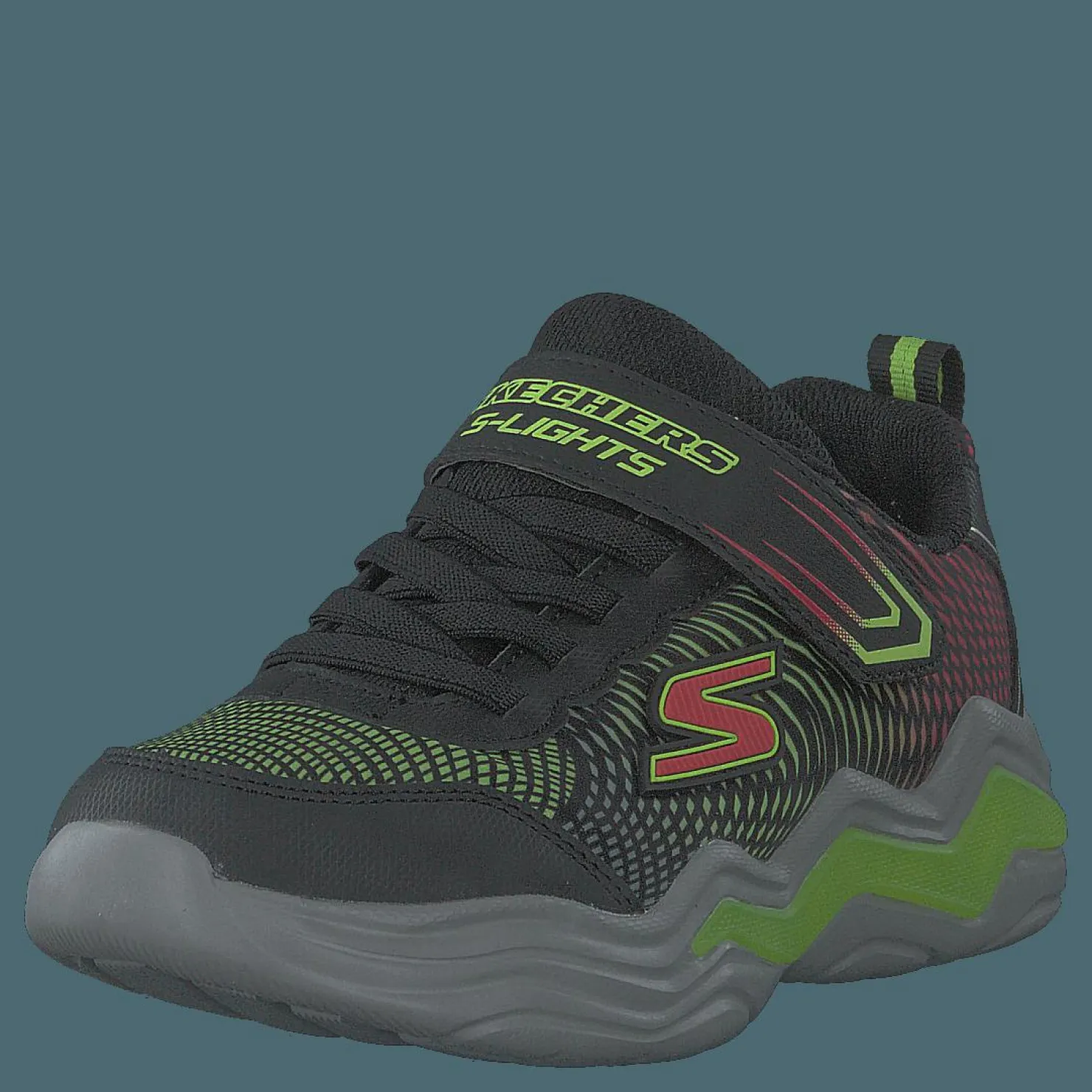 Skechers Boys Erupters Iv Bklm Black Lime Svart Online