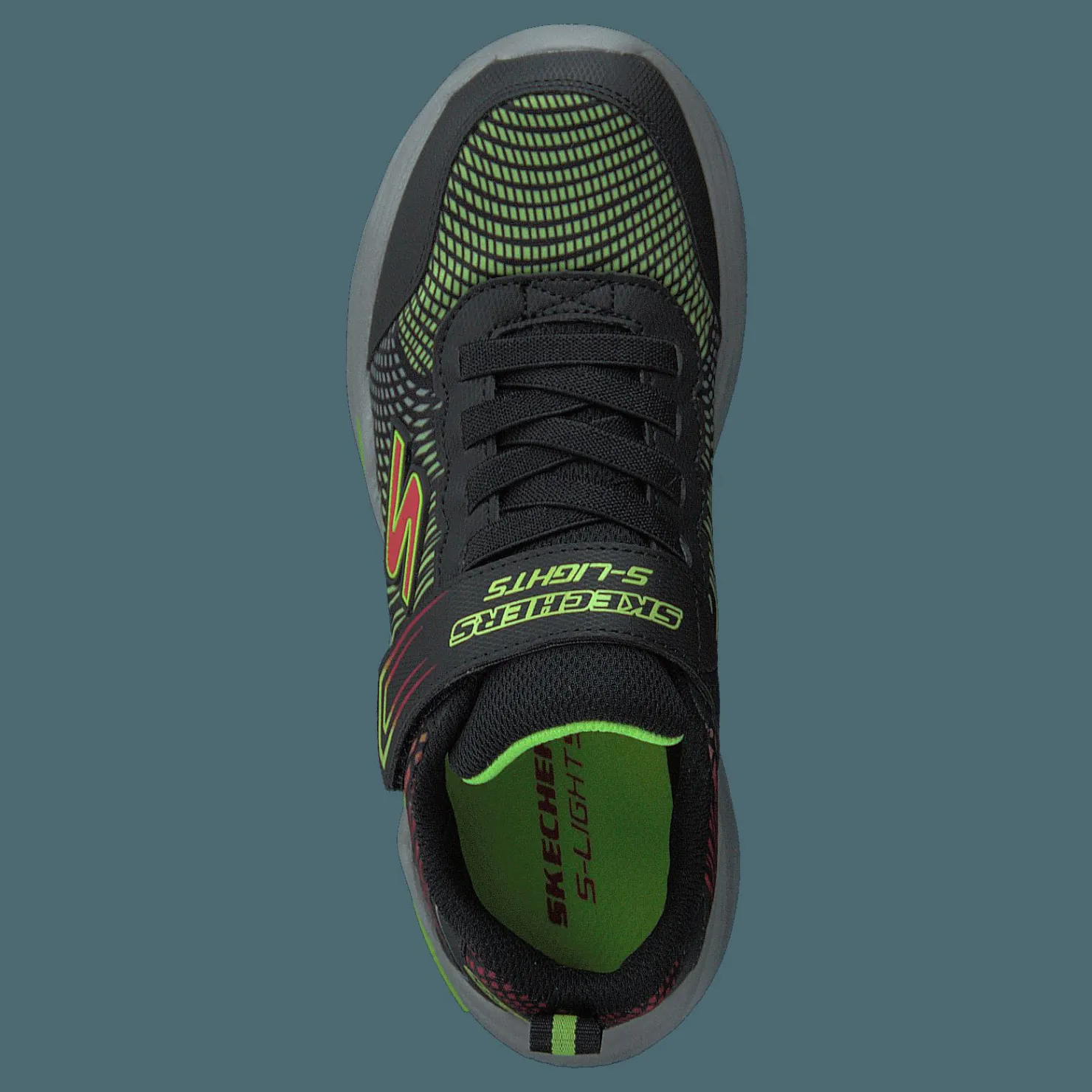 Skechers Boys Erupters Iv Bklm Black Lime Svart Online