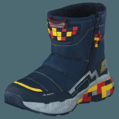 Skechers Boys Mega-craft - Water Repell Nvrd Navy Red Blå Online
