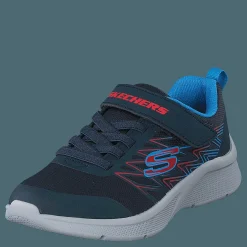 Skechers Boys Microspec Nvrd Blå Clearance