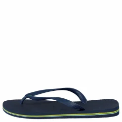 Havaianas Brasil Logo Navy Blue Blå