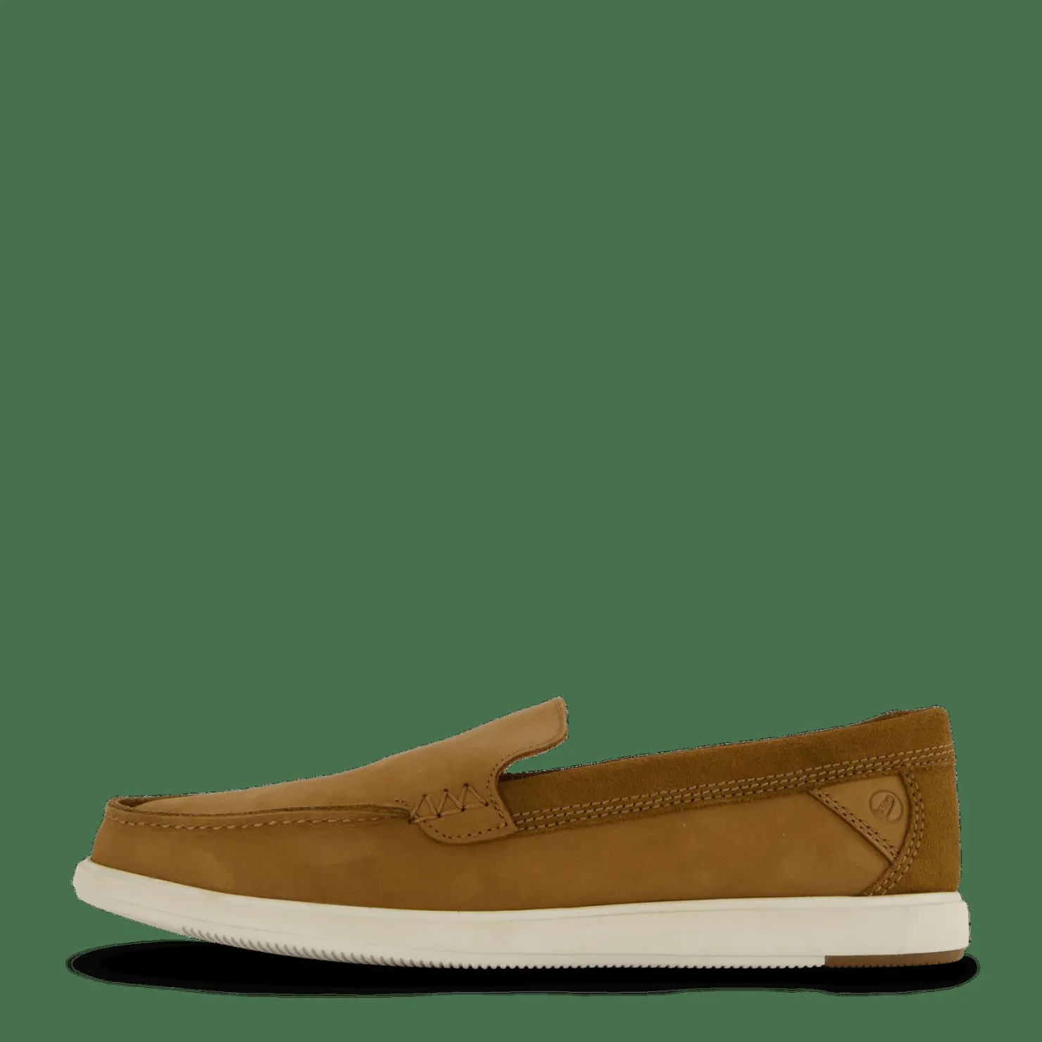 Clarks Bratton Loafer Dark Tan Nubuck Brun Discount