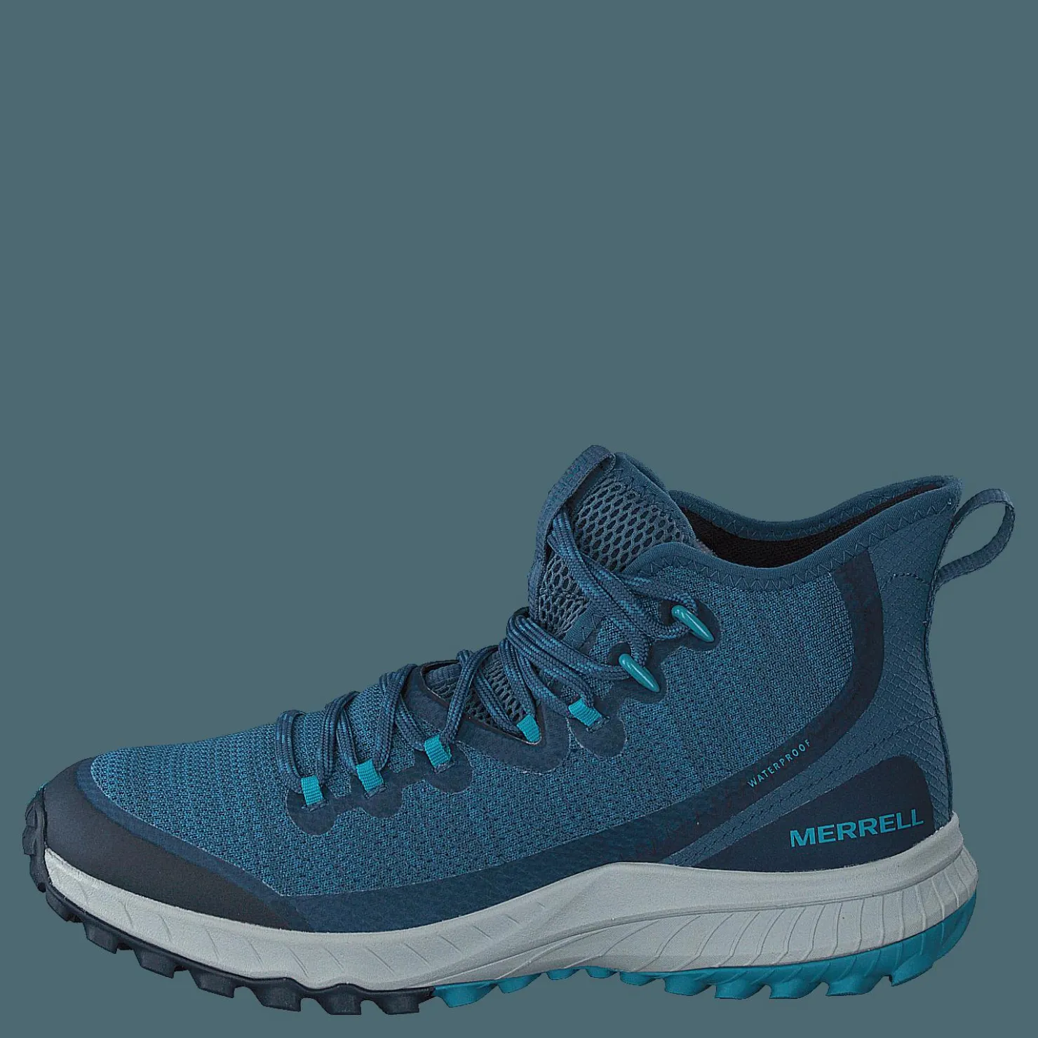 Merrell Bravada Mid Wtpf Arctic/capri Blå och Turkos Outlet