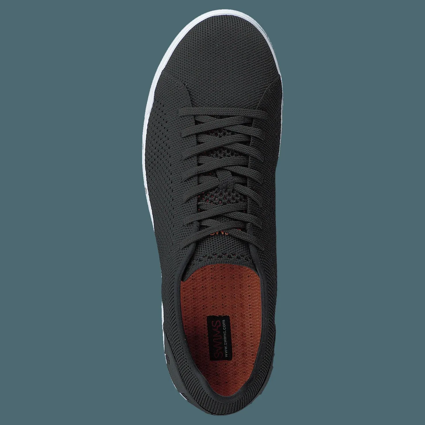 Swims Breeze Tennis Knit Black / White Svart New