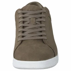 Swims Breeze Tennis Leather Timber Wolf / White Brun Clearance