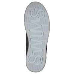 Swims Breeze Tennis Leather Timber Wolf / White Brun Clearance
