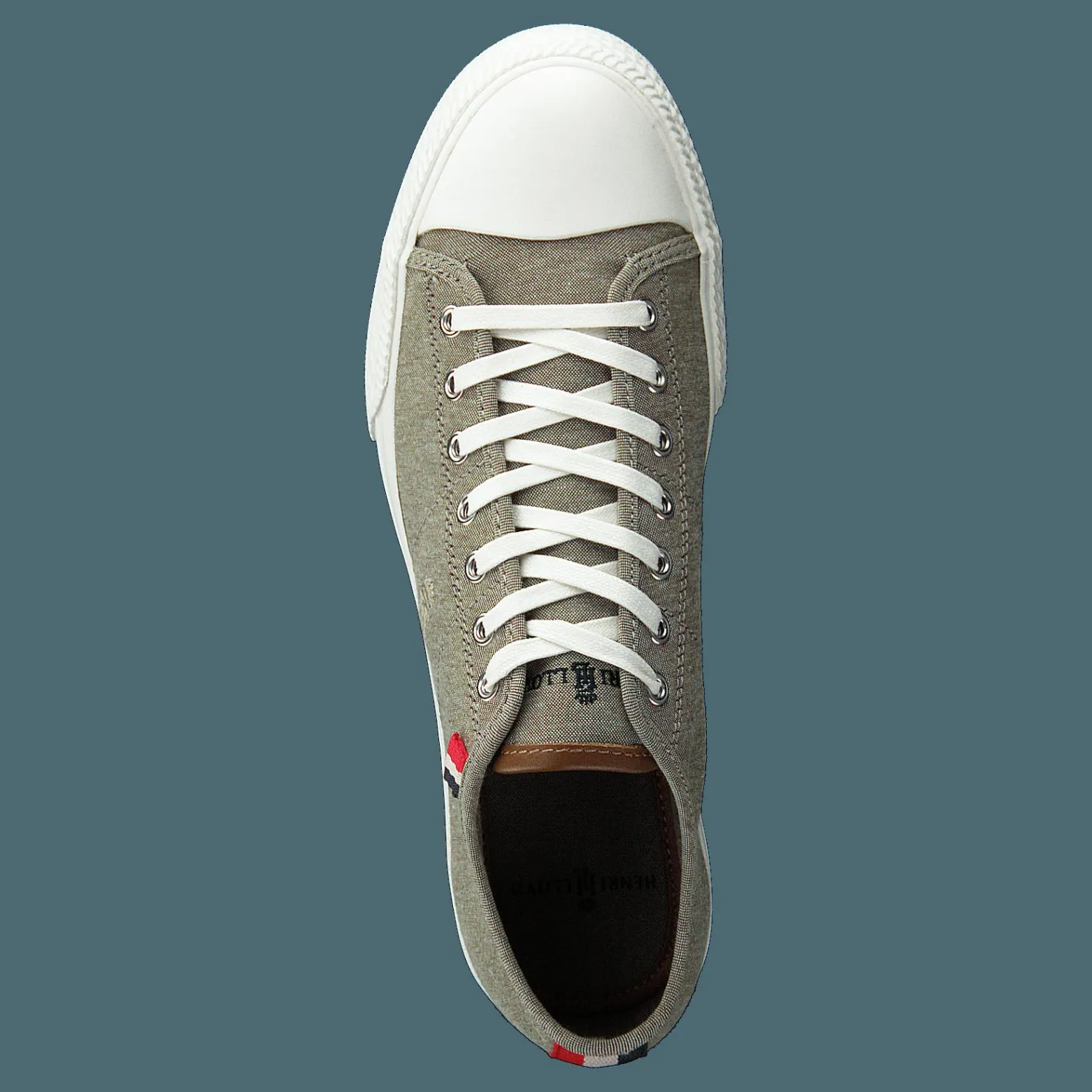 Henri Lloyd Bromley Wmns Sneaker Khaki Brun och Grön Clearance