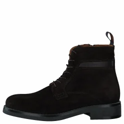 Gant Brookly Mid Lace Boot Dark Brown Brun Discount